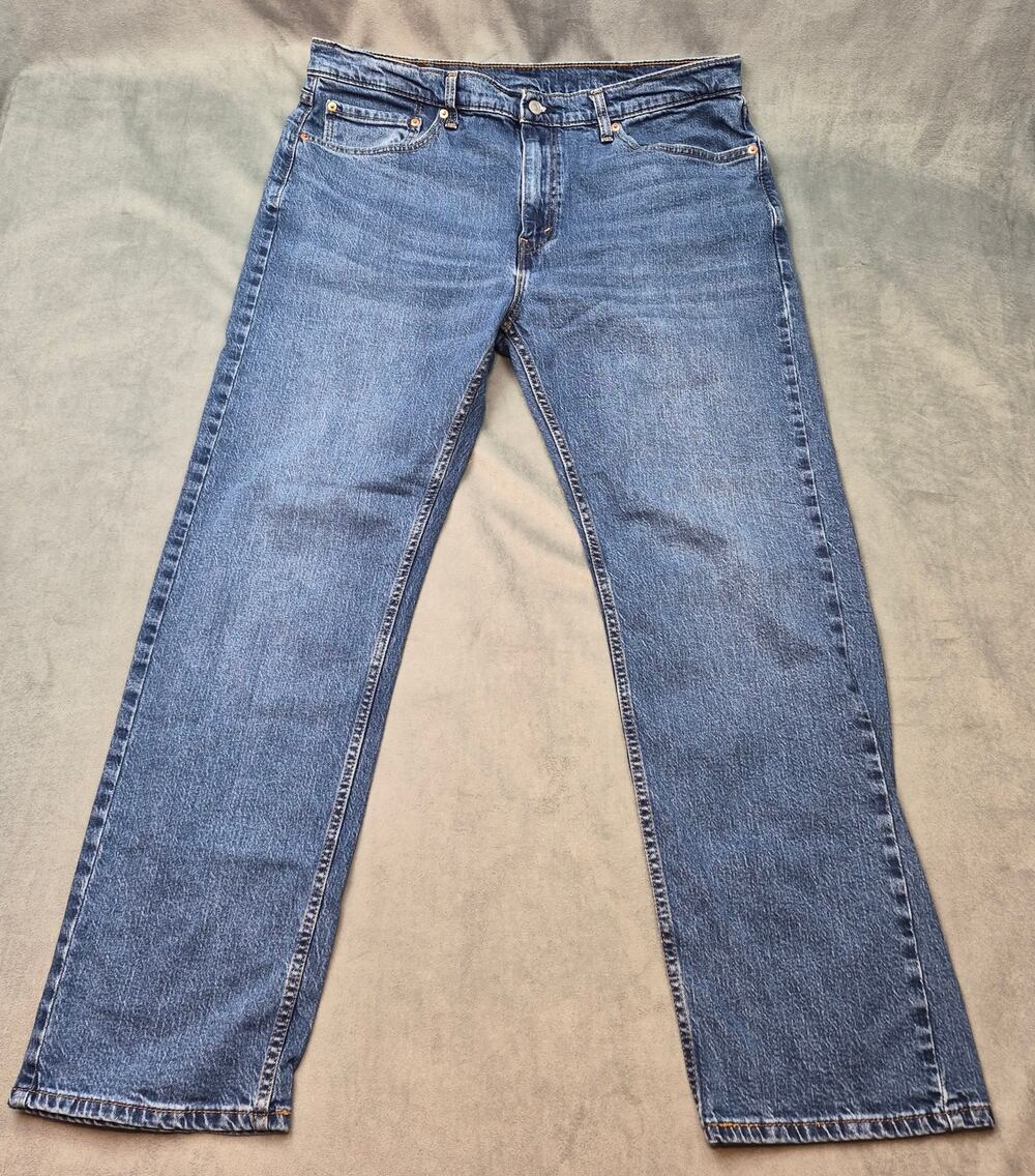 Levi's Classic Straight Leg 505 Regular Fit 5-Pocket Jeans S110782 Men's 38x32